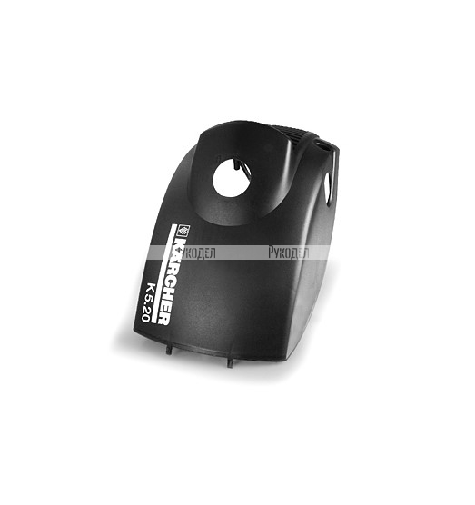 Крышка корпуса черная для минимоек Karcher K 5.20 арт 5.069-258.0