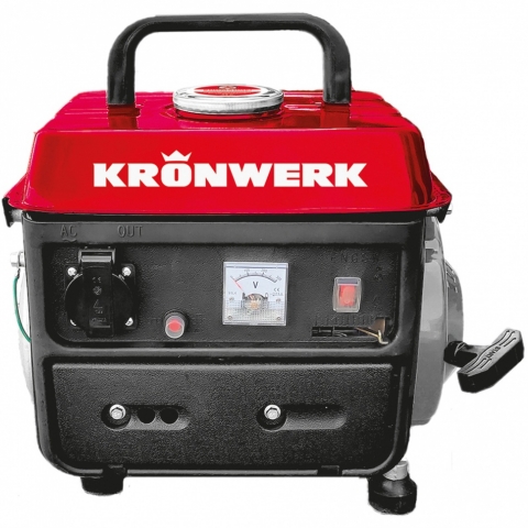 products/Генератор бензиновый LK-950, 0,8 кВт, 230 В, 2-х тактный двигатель, 4 л, ручной стартер Kronwerk, арт. 94667