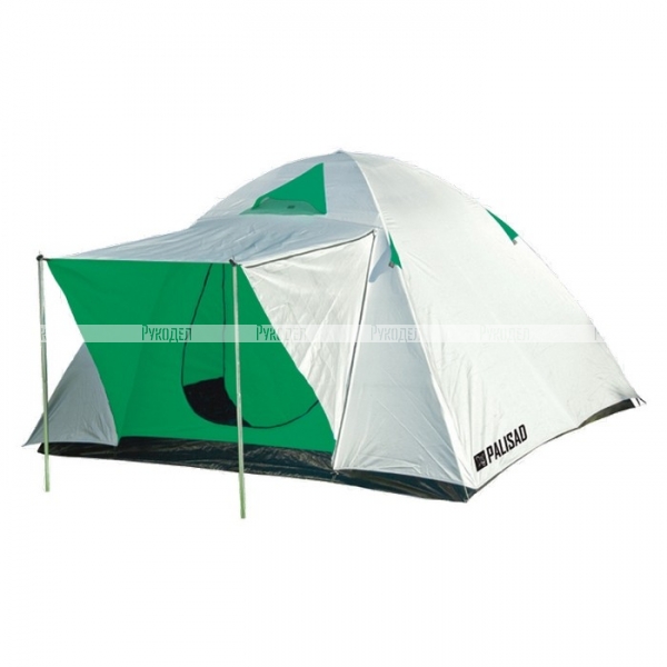 Палатка двухслойная трехместная 210 x 210 x 130 см, Camping Palisad, арт. 69522
