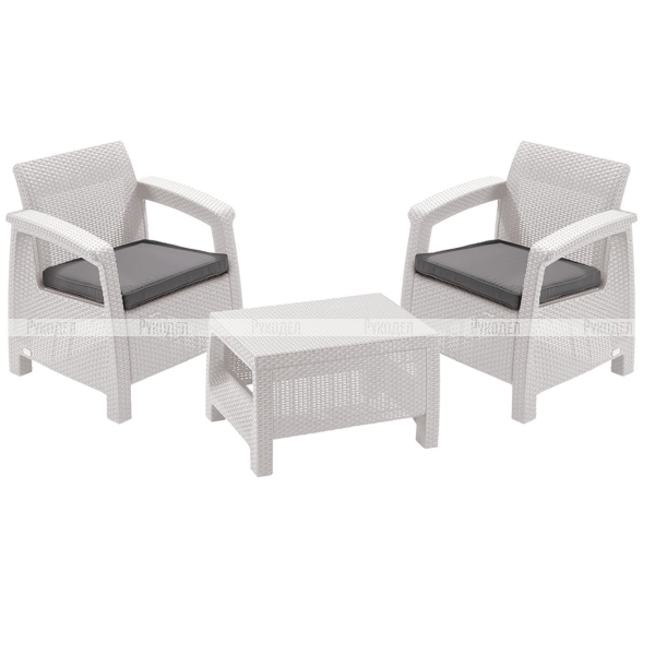 Комплект мебели KETER Corfu weekend (17197786) белый, 223249