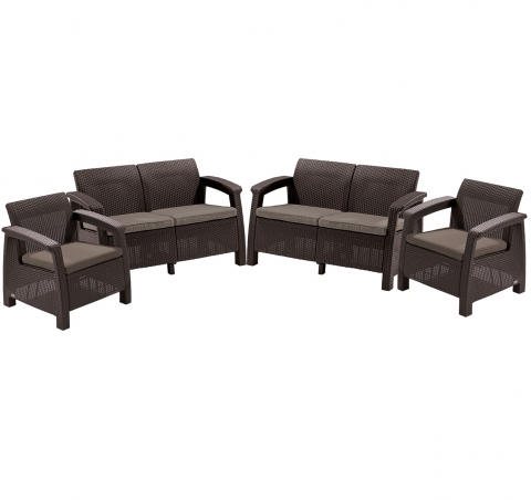 products/Комплект мебели Keter Corfu Rest (17208436) коричневый, 241724