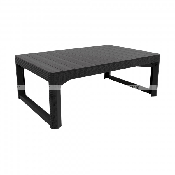 Раскладной стол Keter Lyon rattan table (17205429) графит, 232300