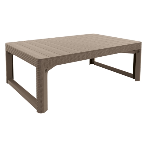 products/Раскладной стол Keter Lyon rattan table (17205429) капучино, 232296