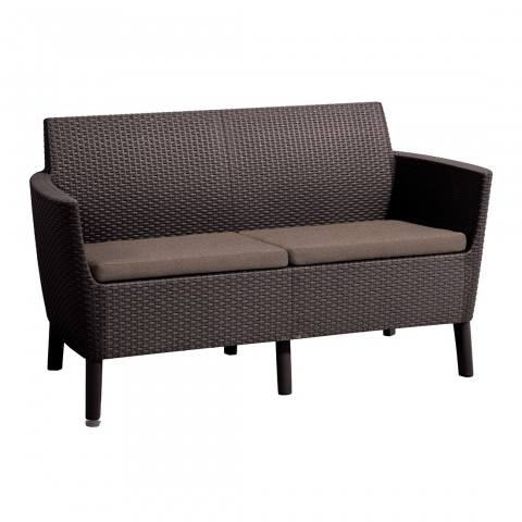 products/Диван Allibert Salemo 2 seater sofa (17209038) коричневый, 244096