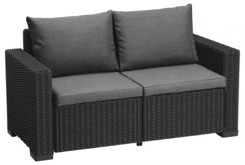 products/Диван Allibert California 2-sofa (17193539) графит, 252816