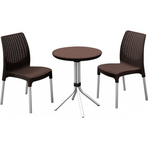 products/Комплект мебели Keter Chelsea set (17199261) коричневый, 230678