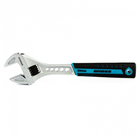 products/Ключ разводной, 250 мм, CrV, двухкомпонентная ручка Gross, арт. 15562