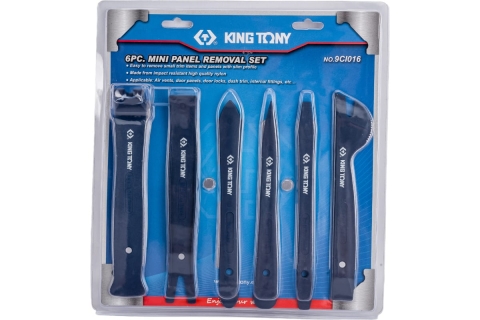 products/Набор съемников для панелей облицовки (лопатки, 6 предметов) KING TONY 9CI016