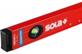 Уровень SOLA RED M 3 100, L=100 см, 3 глазка, точн. 0,3 мм/м, арт. 01813301