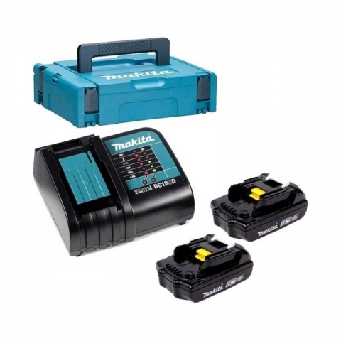 products/Набор питания Makita PSK MKP1SY182 (BL1815Nx2шт. кейс MAKPAC тип 1), DC18SD, 197143-8