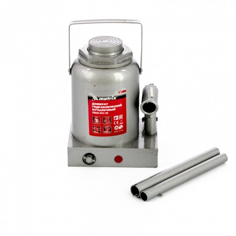 products/Домкрат гидравлический бутылочный, 30 т, h подъема 244–370 мм// Matrix, 50771