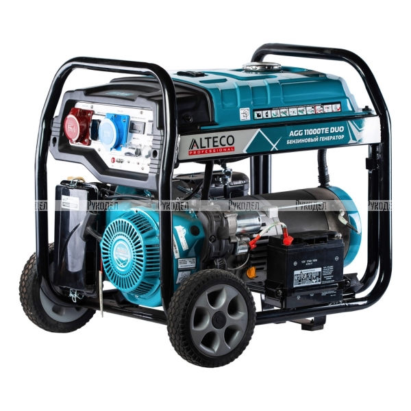 Бензиновый генератор Alteco Professional AGG 11000TE Duo, арт. 17236