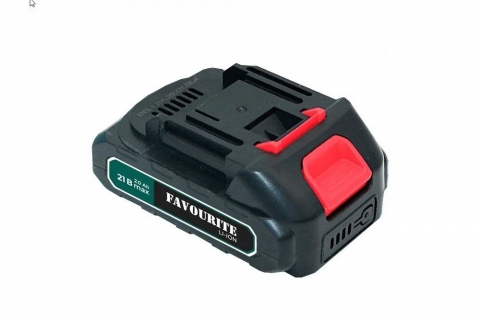 products/Аккумуляторная батарея Li-ion 21В, 2Ач, 1,1-1,3А One battery system FAVOURITE OBS 21/2