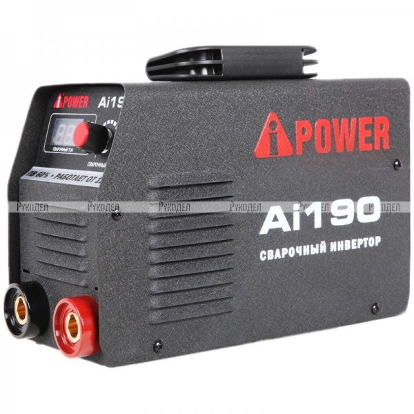 Инверторный сварочный аппарат A-iPower Ai190, арт. 61190