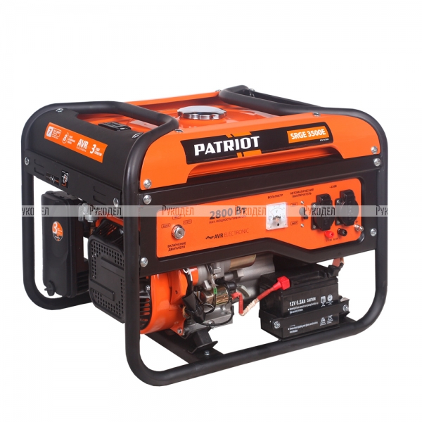 Генератор бензиновый PATRIOT SRGE 3500E, 474102850 