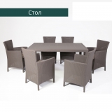 Стол Keter Melody Table (17190205) капучино, 211105