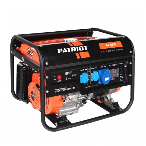 products/Генератор бензиновый PATRIOT GP 6510, 474101565