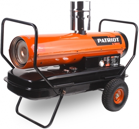 products/Калорифер дизельный PATRIOT DTW-239 F, непрямой нагрев, 23 кВт, 350 м3/ч, термостат, колеса, 633703210