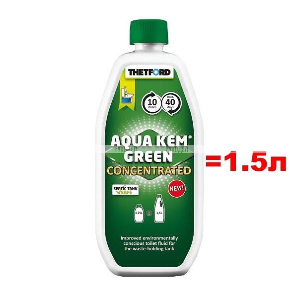 Жидкость для биотуалета THETFORD Aqua Kem Green (0,75 л) 30645CW