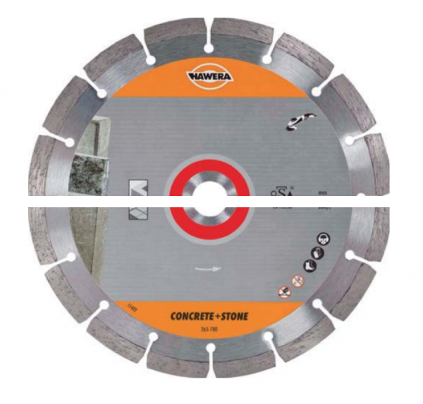 Алмазный диск 300х25,4х2,8 мм серия Concrete /HAWERA 225222