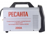 Сварочный аппарат инверторный Ресанта САИ-200АД (АС/DC), арт. 65/98