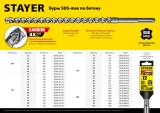 STAYER Бур SDS-max 40 x 610/720 мм, 29370-610-40