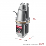 Насос вибрационный "Родничок-В", Зубр серия "МАСТЕР", НВВ-10