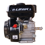 Двигатель LIFAN 170F d-20 (7 л.с., 4-хтактный, одноцилиндровый, с воздушным охлаждением, вал 20 мм, объем 212см³, ручная система запуска, вес 16 кг)