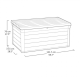Сундук Keter Denali DuoTech Deck Box 570 л (17205943) антрацит, 237112