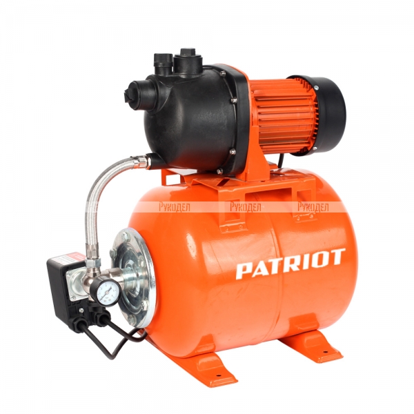 Насосная станция PATRIOT PW 1200-24 P, пластик, 24 л, 1200 Вт, 315302477