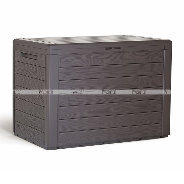 Ящик для хранения Prosperplast Woodebox 190л, венге MBWL190-440U