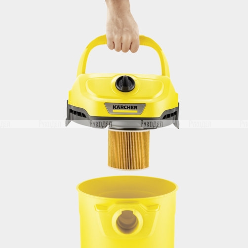 Хозяйственный пылесос Karcher WD 2 Plus V-15/4/18/C, арт. 1.628-011.0