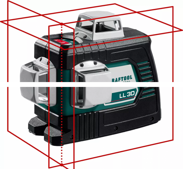Нивелир лазерный Kraftool LL 3D в коробке 34640_z01