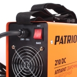 Аппарат сварочный PATRIOT 210DC MMA, 605302518
