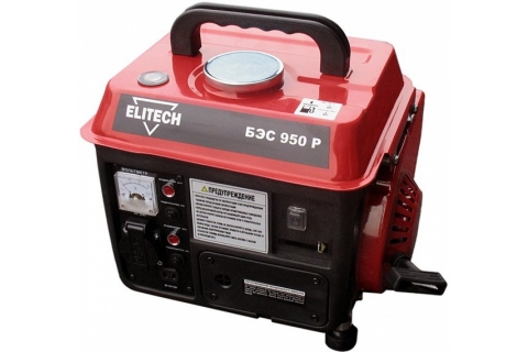 products/Бензогенератор Elitech БЭС 950 Р, арт. 155673