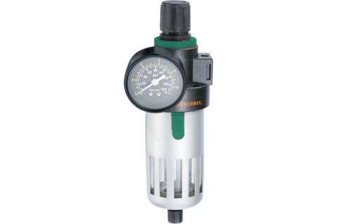 products/JAZ-0533 Фильтр-сепаратор с регулятором давления для пневматического инструмента 3/8".Jonnesway