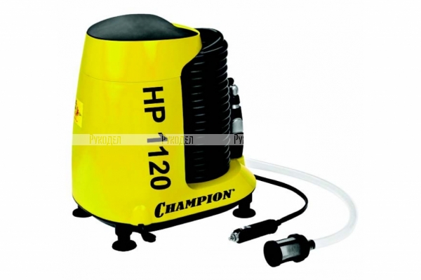 Мини-мойка CHAMPION HP1120 (12V 120Вт темп 60С 3,5л/мин 2,88кг)