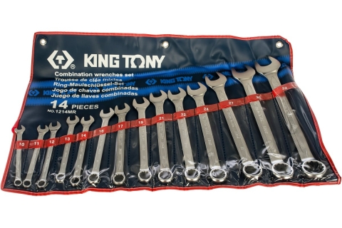 products/Набор комбинированных ключей KING TONY 10-32 мм 14 предметов 1214MR