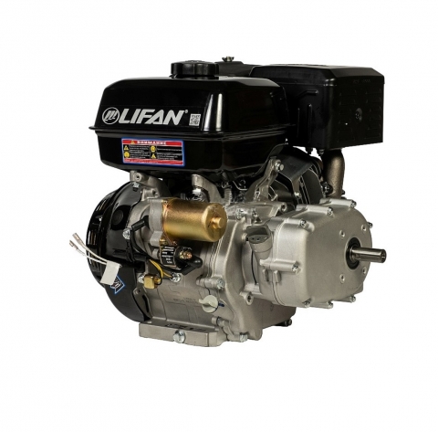 products/Бензиновый двигатель Lifan NP460E-R 11А (18,5 л.с., вал 22 мм, понижающий редуктор, катушка 11А)