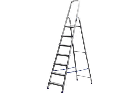 products/Лестница-стремянка СИБИН алюминиевая, 7 ступеней, 145 см арт. 38801-7