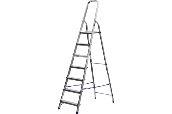 Лестница-стремянка СИБИН алюминиевая, 7 ступеней, 145 см арт. 38801-7