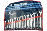 Набор комбинированных ключей KING TONY 8-24 мм 14 предметов 1215MR01