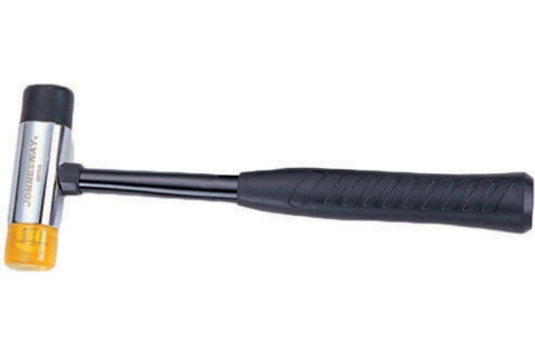 products/M07016 Молоток с мягкими бойками и фиберглассовой ручкой, 840 гр.Jonnesway