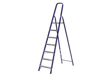 products/Лестница-стремянка СИБИН стальная, 7 ступеней, 145 см арт. 38803-07