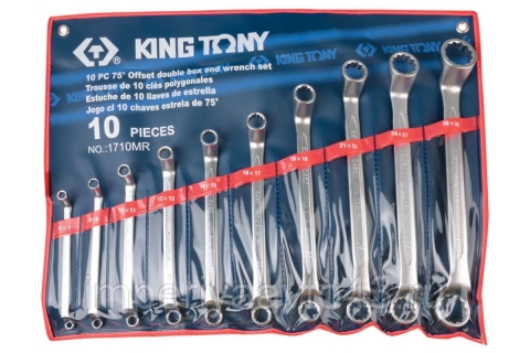 products/Набор накидных ключей (6-32 мм, 10 предметов) KING TONY 1710MR