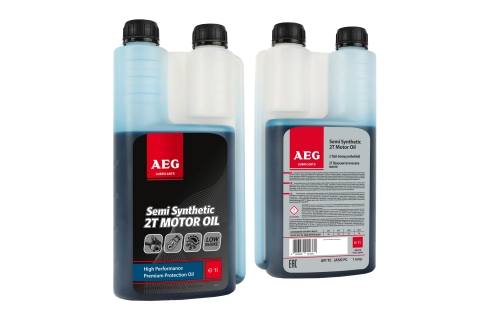 products/Масло 2-х тактное полусинтетическое, дозаторная канистра, AEG API TС,1л. арт. 30743