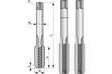 Набор метчиков HSS из 2-х шт. M16 шаг 2.00 мм Bucovice Tools 144160