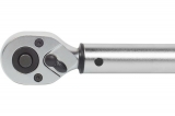 Динамометрический ключ для левой и правой резьбы KING TONY P34462-1DG 1/2", 40-200 Нм, футляр, в комплекте 2 торцевые головки