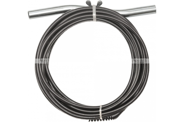 Спираль с насадкой для удаления засоров в трубах, d-50 мм, L-2,4 метров, регулируемая рукоятка КРОКОЧИСТ (арт. 51310-6-24)