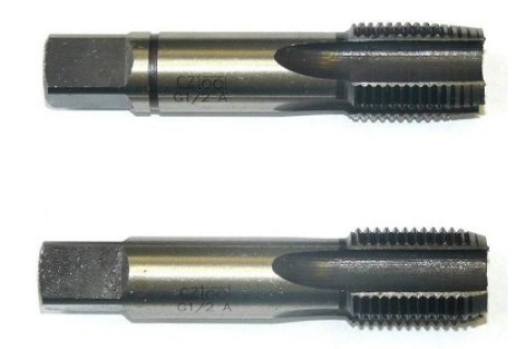 products/Метчик, трубная резьба G1 дюйм, комплект из 2-х штук Bucovice Tools 112100